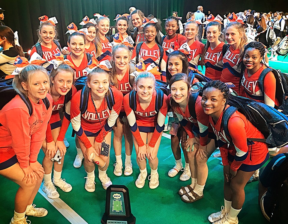Valley cheer team places eighth at national competition Valley Times